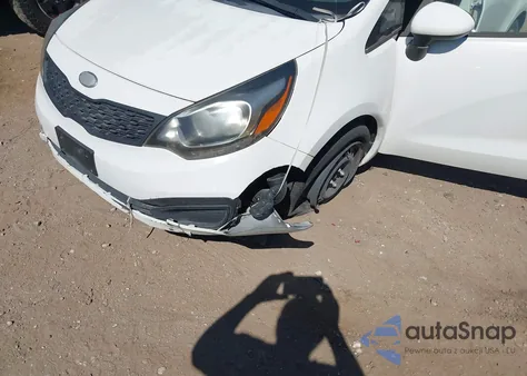 2014 Kia Rio Lx из США, поврежденный, VIN KNADM4A30E6417917